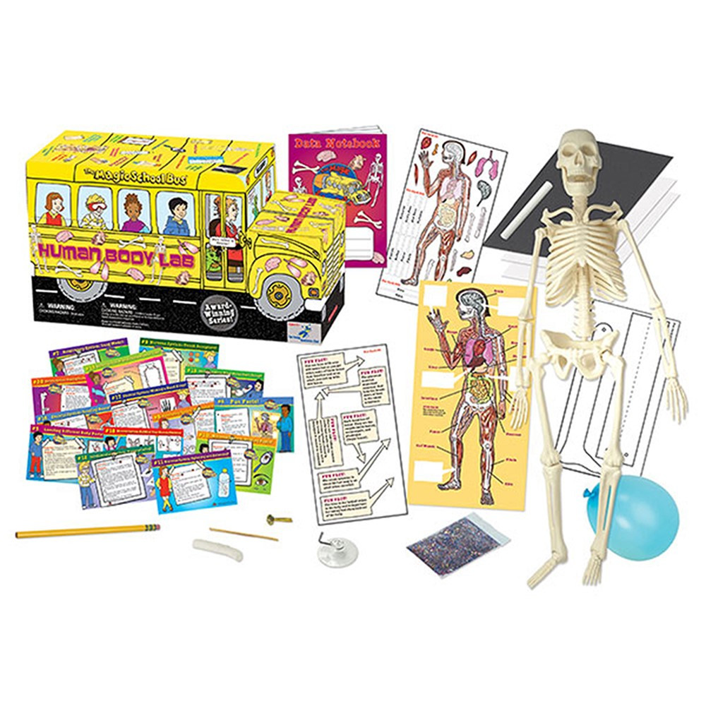 YS-WH9251169 - The Magic School Bus Human Body Lab in Activity Books & Kits