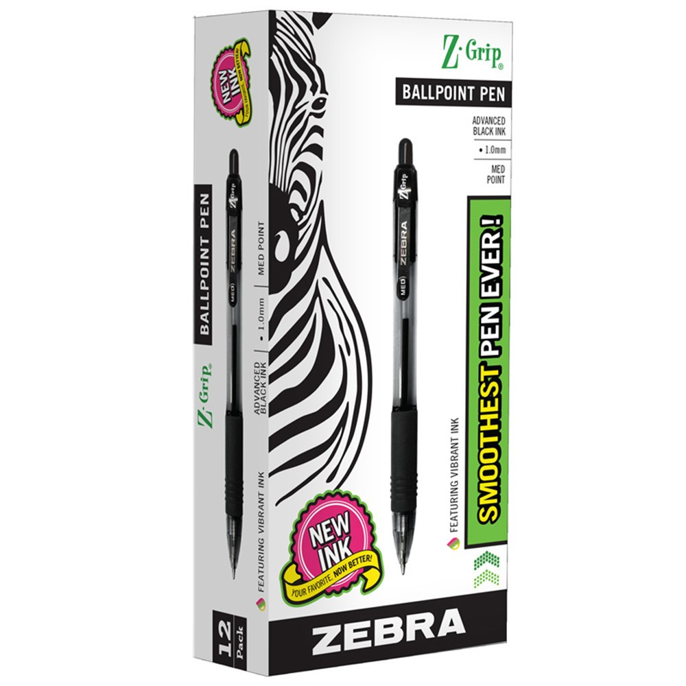 ZEB22210 - Z Grip Ballpoint Pen Black in Pens