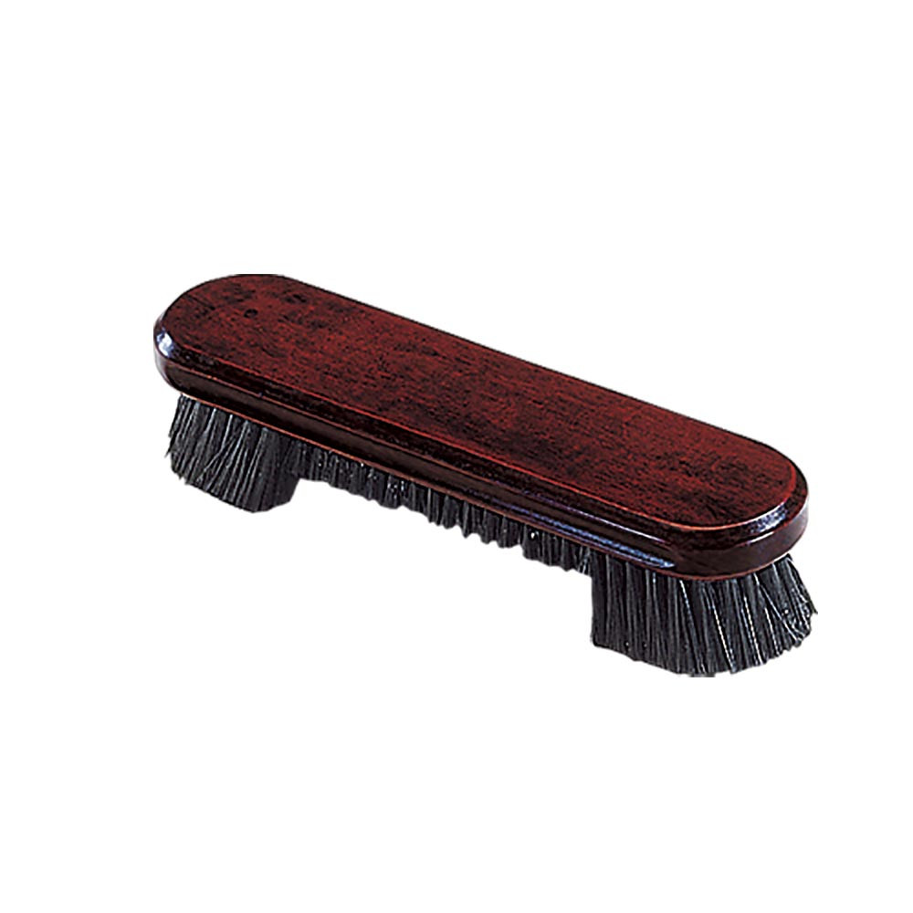 9 Inch Wooden Pool Table Brush - Espresso