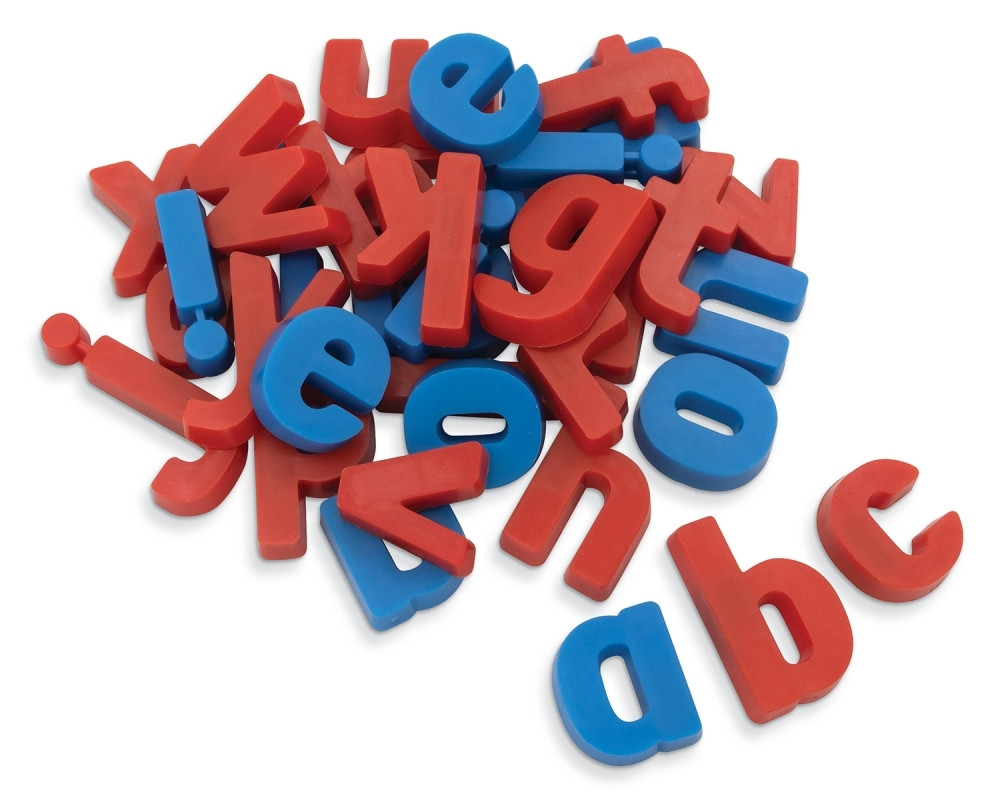 PAC27510 - Magnetic Plastic Letters 36-Set Lowercase in Magnetic Letters
