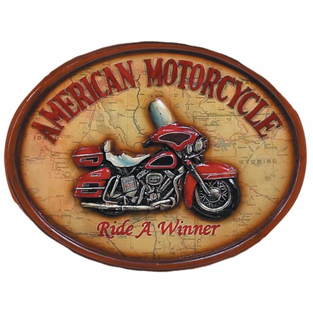 Ride a Winner Motorcycle Pub Sign