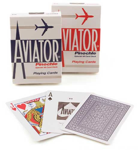 Aviator Pinochle Playing Cards