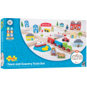 Rail Town & Country Train Set - BJT015 | Bigjigs Toys | Toys
