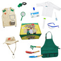 Dress Up / Drama Play Trunk Set, Scienctist-Explorer-Gardening - BNVBT018 | Bintiva Wholesale | Role Play