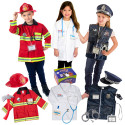 Dress Up / Drama Play Hero Trunk Set, Fireman-Police-Doctor - BNVBT022 | Bintiva Wholesale | Role Play