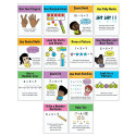 Math Strategies Mini Posters, Set of 14 - CD-106039 | Carson Dellosa Education | Math