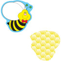 CD-120015 - Bees Mini Cutouts in Accents