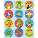One World Hooray for Handwashing Shape Stickers, Pack of 72 - CD-168302 | Carson Dellosa Education | Stickers