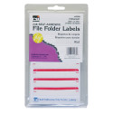 CHL45230 - File Folder Labels Red in Mailroom