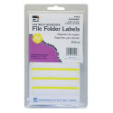 CHL45240 - File Folder Labels Yellow in Mailroom