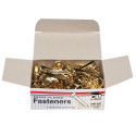 CHL4RBP - Brass Paper Fasteners 1 100/Box in Fasteners