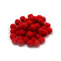 CHL69530 - Pom Poms 1In Red 50Ct in Craft Puffs