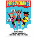 CTP7278 - Perseverance Superhero Poster Inspire U in Inspirational
