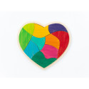 Heart Full of Colors Puzzle - CTUFF574 | Learning Advantage | Wooden Puzzles