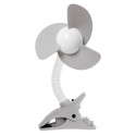 EZY-Fit Clip-On Fan, Grey & White - DB-L2281 | Dream Baby (Tee Zed) | Gear