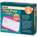 EP-3443 - Math Test Prep In A Flash Gr 5 in Math