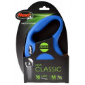 Flexi New Classic Retractable Tape Leash - Blue - Medium - 16' Tape (Pets up to 55 lbs) - EPP-FL10502 | Flexi | 1731