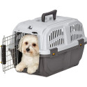 MidWest Skudo Travel Carrier Gray Plastic Dog Carrier - X-Small - 1 count - EPP-HY01824 | Mid West | 1956