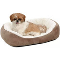 MidWest Quiet Time Boutique Cuddle Bed for Dogs Taupe - Small - 1 count - EPP-HY01916 | Mid West | 1952