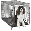 MidWest Contour Wire Dog Crate Single Door - Intermediate - 1 count - EPP-HY02199 | Mid West | 1733
