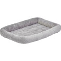 MidWest Quiet Time Deluxe Diamond Stitch Pet Bed Gray for Dogs - X-Small - 1 count - EPP-HY02679 | Mid West | 1952