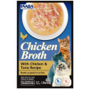Inaba Chicken Broth with Chicken and Tuna Recipe Side Dish for Cats - 1.76 oz - EPP-INA00871 | Inaba | 1930