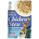 Inaba Chicken Stew Chicken with Tuna Recipe Side Dish for Cats - 1.4 oz - EPP-INA71536 | Inaba | 1930