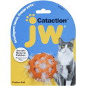 JW Pet Cataction Feather Ball Interactive Cat Toy  - 1 count - EPP-JW71057 | JW Pet | 1944