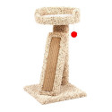 North American Kitty Nap and Scratch Pedestal Bed Post - 1 count - EPP-NA49063 | North American Pet Products | 1931