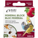 HARI Dried Apple Mineral Block for Small Birds - 1.4 oz - EPP-XB82196 | Hari | 1909