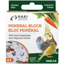 HARI Vegetable Mineral Block for Small Birds - 1.2 oz - EPP-XB82197 | Hari | 1909