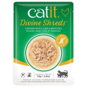 Catit Divine Shreds Chicken with Liver and Broccoli - 2.65 oz - EPP-XC4682 | CatIt | 1930