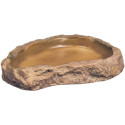 Exo-Terra Granite Rock Reptile Feeding Dish - Medium - 5.25L x 4.5"W x 1"H - EPP-XPT2811 | Exo-Terra | 2112"