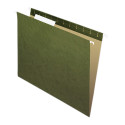 Recycled Hanging File Folders, 1/3 Cut, Standard Green, 25 Per Box - ESS81601 | Tops Products | Folders