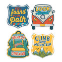 Adventurer Badges Stickers, Pack of 40 - EU-659585 | Eureka | Badges