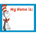EU-659750 - Cat In The Hat Name Tags in Name Tags