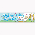 EU-849581 - Dr Seuss Oh The Places Balloons Classroom Banner in Banners
