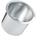 Vivid Silver Aluminum Cup Holder