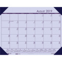 HOD012573 - Academic Ecotones Desk Pad Orchid Paper Cordovan Holder in Calendars
