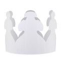 HYG65243 - White Crowns Pack Of 24 in Crowns