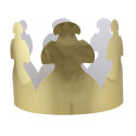 HYG65244 - Bright Gold Tag Crowns 24Ct in Crowns