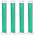 4-pack Glass Cylinders, 100mL