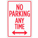 No Parking Sign 18" x 12"