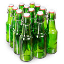 Green Grolsch Bottle, 330mL, 12-pack