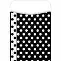LAS1213L - Library Pockets Black & White Dots Pick A Pocket in Library Cards