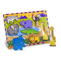 LCI3722 - Safari Chunky Puzzle in Wooden Puzzles