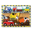 LCI3726 - Construction Chunky Puzzle in Wooden Puzzles