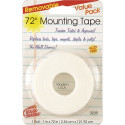 MIL3239 - Remarkably Removable Magic Mounting Tape Tabs And Chart Mounts 1X72 in Adhesives