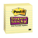 MMM6756SSCY - Post-It Super Sticky Notes 4X4 6Pk Lined in Post It & Self-stick Notes