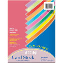 Colorful Card Stock Assortment, 10 Colors, 8-1/2" x 11", 250 Sheets - PAC101199 | Dixon Ticonderoga Co - Pacon | Card Stock
